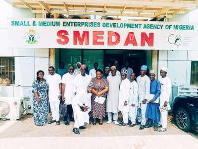 Edvolve representatives visiting a public institution